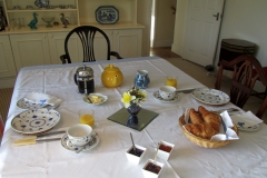 The Coach House breakfast table